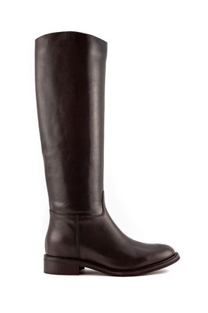 Stivale alto in pelle testa di moro JULIE DEE | MW526MORO